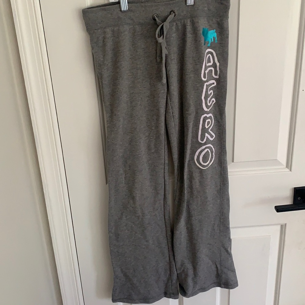 Aeropostale Gray Logo Sweatpants
